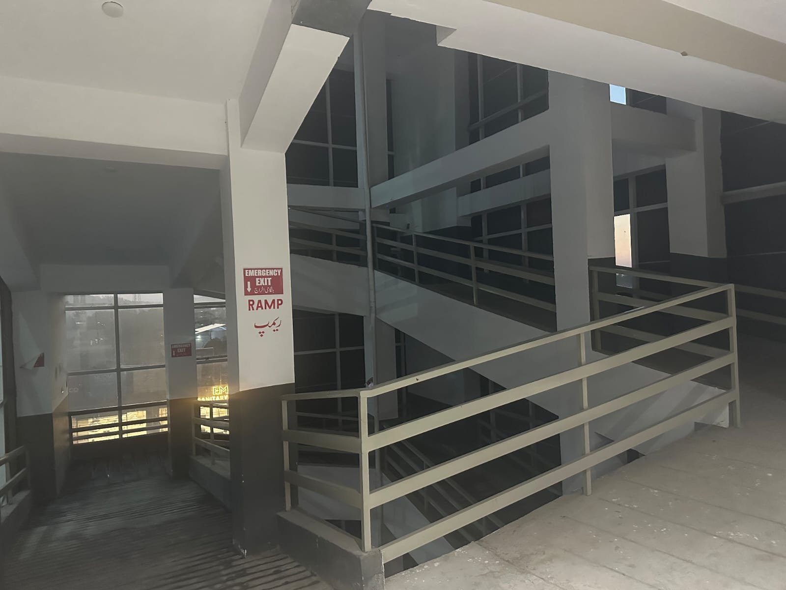 Patient Access and Ramp at Al Rasheed Hospital